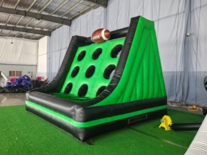 Jeu de football gonflable pour enfants pour salles de jeux intérieures Bords gonflables souples pour la sécurité Améliore les capacités motrices pour les enfants de 3 à 10 ans - Product Image 4