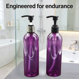 Bouteilles en PET de grande capacité de style moderniste personnalisables, utilisation en <span class=keywords><strong>clinique</strong></span>, bouchon à clip sécurisé, bouteille de lotion en plastique - Product Image 6