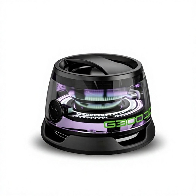 Cross-border Bestseller G300 Premium Wireless for 5.3 Mini Speaker 5W Magnetic Mount RGB Lighting 360 Surround Sound
