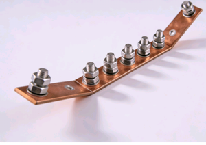 บัสบาร์ทองแดงแดง ZHENG AN T2 สำหรับสายดิน ทองแดงนำไฟฟ้าสูง สำหรับสถานีไฟฟ้า - Product Image 3