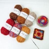 En stock – Fil à cils en nylon double plume multi-spécifications 1,3 cm 2 cm 9NM 11NM, entièrement teint, anti-boulochage