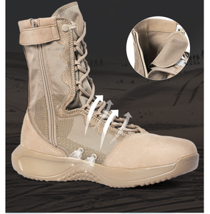 Botas Largas Negras Personalizadas DFA01 EDS, Color Desierto o Color Negro, Ligeras - Product Image 3