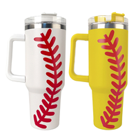 Gobelet isotherme de camping 40oz personnalisé, design sportif, nouvelle peinture métallique, qualité alimentaire, écologique, en promotion