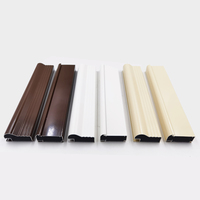 Profil en aluminium pour portes et fenêtres de conception/Tanzanie marché profilé d'extrusion d'aluminium