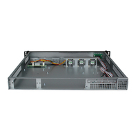 Casing Server Rak Mount ATX Kedalaman Pendek 1U 420C OEM ODM untuk Komputer Enterprise