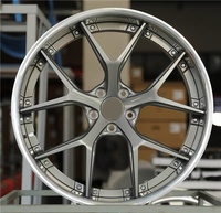 Jantes en aluminium forgé sur mesure de 18 à 24 pouces, deux pièces, avec jantes 5x130 et rayons profonds pour Porsche 911 2024