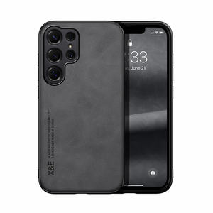Étui de téléphone portable en cuir respectueux de la peau, <span class=keywords><strong>protection</strong></span> magnétique complète pour Samsung <span class=keywords><strong>Galaxy</strong></span> S26 Ultra S26+ S26 S25 FE - Product Image 1