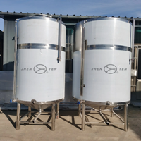 Cuve de fermentation conique sanitaire de fermenteur d'acier inoxydable pour des machines de nourriture et de boisson