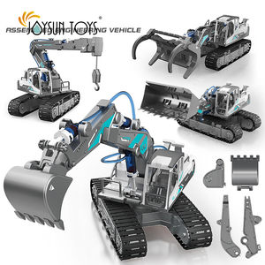 Jouet de construction STEM pour enfants 6 en 1, kits de robotique scolaire de véhicule électrique hydraulique - Product Image 4