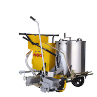 Machine de marquage routier à chaud manuelle pour la peinture de lignes sur routes et parkings