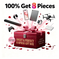 8-piece Digital High Quality Mystery Box 2026 Advanced Cajas Misteriosas Randomly Includes 5G Smart Phone Watch Earphone Set