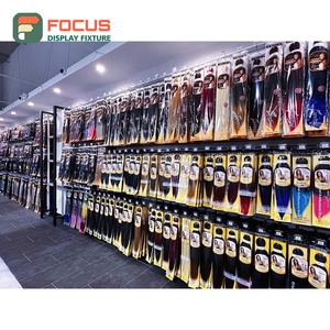 Expositor de Pelucas de Alta Gama, Estante de Varios Niveles Independiente con Marco Reforzado, Expositor para Tiendas - Product Image 3