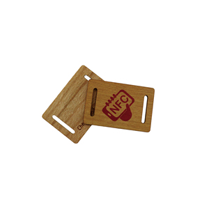 Biểu tượng tùy chỉnh gỗ Keyring Móc Chìa Khóa 13.56mhhz chìa khóa bằng gỗ Fob thẻ kinh doanh khách sạn truy cập thẻ - Product Image 6