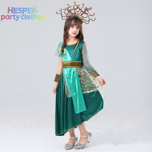 Costume de Gorgone Méduse de la mythologie grecque antique HESPER pour fête d'Halloween, déguisement et robe pour filles inspirés des personnages de la télévision - Product Image 2