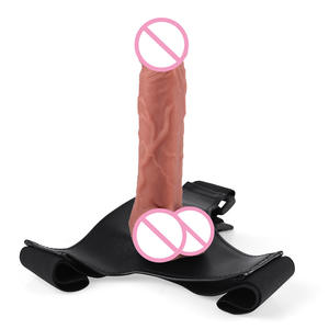 Big Overlord Wearing Silicone Phallus <span class=keywords><strong>Gay</strong></span> Lesbian Pants Artificial Phallus Dildo Masturbación Productos eróticos para adultos - Product Image 3