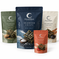 OEM Chocolade Granola Zakje met Platte Bodem, Kraft, Herbruikbaar, Ziplock, Voedselveilig, Snackverpakking, 8oz 12oz Staande Pouch