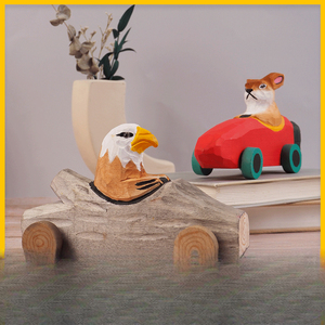 Dibujos animados Shengx, adornos de madera maciza, juguetes de madera, fabricante de artesanías, <span class=keywords><strong>puerta</strong></span> corredera, moderno y sencillo - Product Image 1