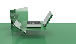 KNX/EIB 2連4キー 温度制御シーンスイッチパネル スマートホームシステム スマート温度スイッチ - Product Image 6