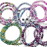 Nouveau câble perlé Type-C 5A à charge rapide 2027, motif arc-en-ciel, pour ordinateur, adorable bijou pour femme, cordon de charge