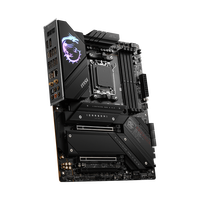 Soket DDR5 WIFI karbon, Motherboard komputer MSI Motherboard MPG X670E mendukung prosesor Gaming 7000
