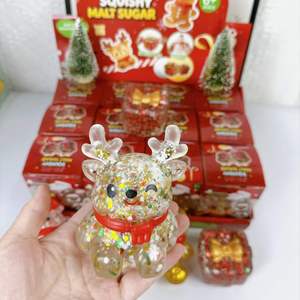 Lindo Muñeco de Nieve Gigante, Reno, Hombre de Jengibre, Juguete Sensorial de Maltosa de Rebote Lento, Caja Sorpresa Navideña para Regalos - Product Image 2