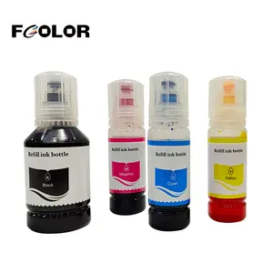 FCOLOR Tinta de recarga à base de água para impressora jato de tinta tinta colorida 6 cores semelhante original