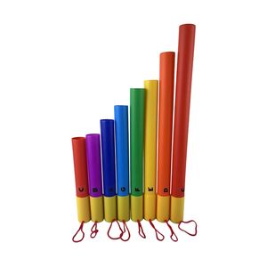 Instrumentos de percusión Orff 8 tubos con mango Octavas coloridas Juguetes para niños pequeños al por mayor - Product Image 2
