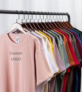 T-shirt en coton pur de haute qualité, personnalisez votre logo imprimé en relief, t-shirt vierge, personnalisation sur mesure, t-shirt oversize - Product Image 1