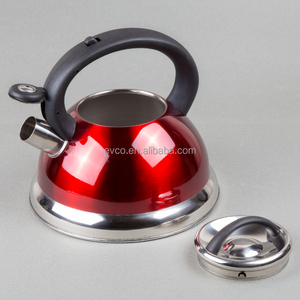 ¿Alexa 3,0 Qt? Hervidor de té de acero inoxidable, Color Cranberry - Product Image 4