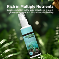 USMILEPET Spray de brumisation pour reptiles, supplément d'électrolytes pour une mue en douceur pour les geckos, dragons barbus, serpents et lézards