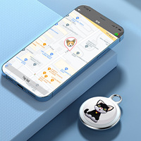 2024 nouveau Mini LBS Tracker Findmy Pet GPS Tracker dispositif télécommande Anti-perte étanche localisateur pour animal de compagnie chien chat enfants