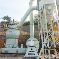 Machine de broyage de pierre ponce, de plâtre, de mica et de scories à haute efficacité pour la production de poudre micronisée, fournie directement par l'usine