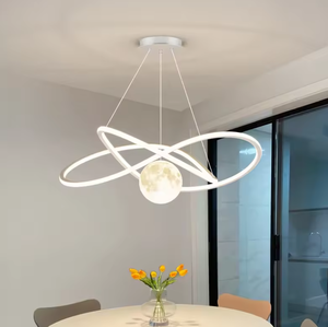 Zèle éclairage nordique salle à manger luminaires suspendus LED lampes suspendues modernes lustres - Product Image 3