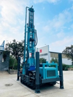 Foreuse rotative diesel 350M pour puits d'eau, avec composants moteur et roulement, facile à utiliser
