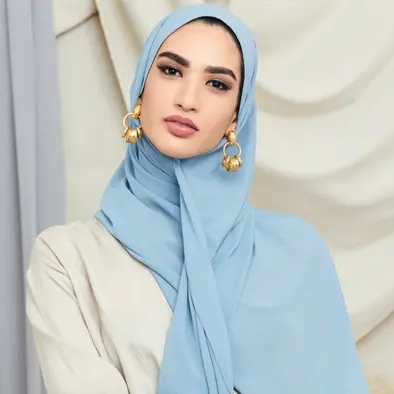 Vendita Calda Arabo Delle Donne In Chiffon Musulmano Hijab Sciarpa