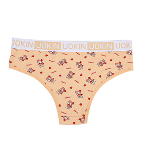 UOKIN tangas de mujer mignons en coton pour femmes, bikini slip sous-vêtements taille basse sexy, culotte brésilienne confortable - Product Image 3