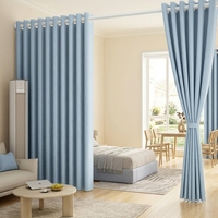 Rideaux de Maison Multi-usages de Luxe Personnalisables, Tissés à Anneaux, Occultants, Voilages, Double Couche, Thermiques, Anti-UV, 100% Polyester