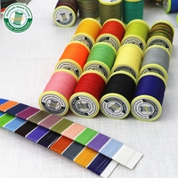 M40 Nanmei benang poliester lilin 80m/rol, benang perhiasan buatan tangan DIY (0.45mm)