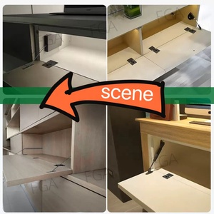 90 độ xuống cửa ẩn bản lề treo tủ đôi cup lỗ vuông nắp bản lề bảng bản lề nhỏ - Product Image 6