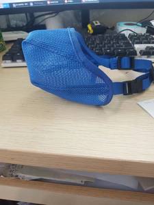 ソリッドプラスチック犬用マスク通気性メッシュ抗摂食防止パターン小型ペットハーネス首輪ペット首輪リードハーネス - Product Image 6