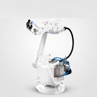 Robot de peinture automatique à 6 axes, contrôle précis du revêtement, puissance de 1 kW, multi-tension, surface d'appareil automobile, 500 kg