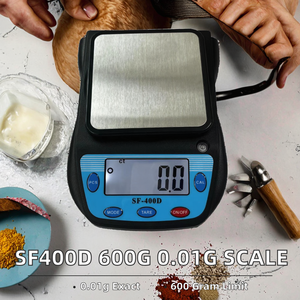 Balance analytique numérique électronique SF-400 600g/0.01g en plastique pour cuisine et laboratoire, capacité 10KG, haute précision - Product Image 2