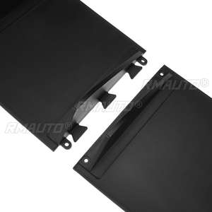 Diffuseur de pare-chocs arrière universel pour voiture en ABS noir pour Honda, Toyota, BMW - Product Image 5