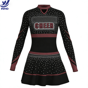 Nuevo Vestido de Animadora con Logotipo Personalizado, Traje de Animadora para Competencia y Actuaciones - Product Image 1