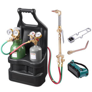 Tuyau de bouteille de gaz de style américain et régulateur de pression, kit d'outils de soudage et de découpe en cuivre et en laiton de style sud-américain - Product Image 1
