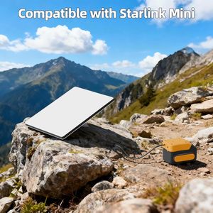 Starlink Mini 20V DC Power Tool Battery <b>Adapter</b> Converter Waterproof 16.4FT Starlink Mini DC Power Cable - Product Image 5