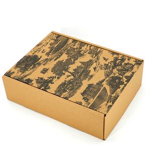 Caja <span class=keywords><strong>de</strong></span> envío <span class=keywords><strong>de</strong></span> papel corrugado <span class=keywords><strong>de</strong></span> <span class=keywords><strong>Color</strong></span> marrón con muestra <span class=keywords><strong>gratis</strong></span>, embalaje <span class=keywords><strong>de</strong></span> cartón para licor <span class=keywords><strong>de</strong></span> vino, 3 botellas - Product Image 2