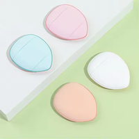 DailyQueen Visage Maquillage Doigt Pointe Bouffée Beauté petit Fond de Teint Poudre Blush Blender Doigt poudre bouffée