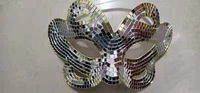 Masque de mascarade à led personnalisé, brillant Cool, fournitures de fête, masque pour les yeux, lentille de verre Sexy, masque de renard