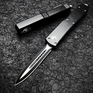 Ut85 săn bắn chiến thuật dao ngoài trời Cắm Trại Đi Bộ Đường Dài Túi dao EDC Công cụ D2 Lưỡi thép hợp kim kẽm xử lý - Product Image 6